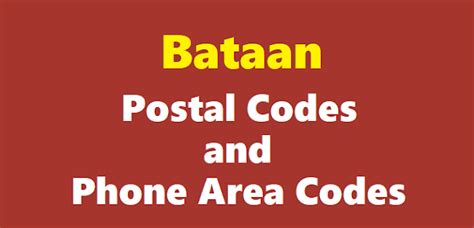 postal code balanga bataan